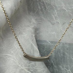 Dainty Two Tone Layering Necklace